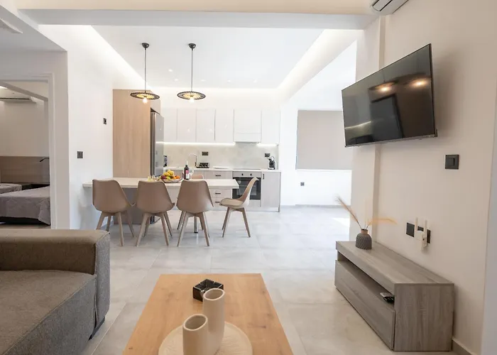 Semesterbostad Stone And Sea Retreat Serenity- Modern Stone